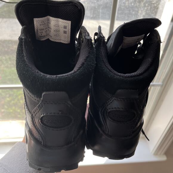 511 ATAC 6 Zip up UP Boot Womens Size 4 Black Tactical Leather Security Combat - Picture 10 of 13